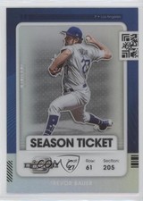 2021 Panini Contenders Season Ticket Optic Holo Prizm Trevor Bauer #46 1c7