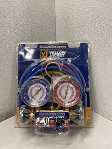 Yellow Jacket 42004 Mechanical Manifold Gauge Set