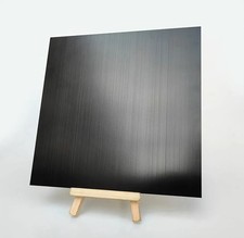 Black Brushed Anodized Aluminum Plate AL Alloy Flat sheet 0.5/0.8/1.0/1.5/2.0mm