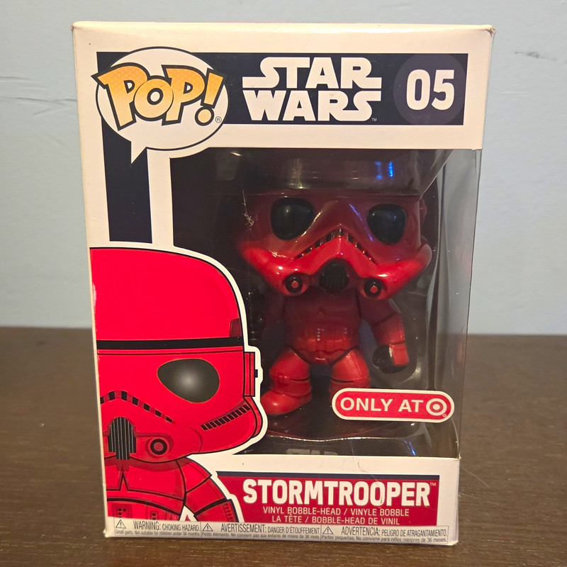 Funko Pop! Star Wars Stormtrooper Vinyl Bobble-Head Figure #05 Target Excl