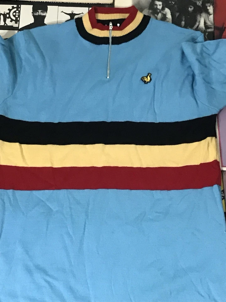 Велосипедная майка De Marchi 1974 Belgium мужская размер XL винтажная велосипедная классная - Изображение 2 из 4