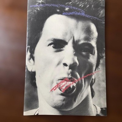 Rare PIL Public Image Ltd Japan Tour 1985 Original Live Concert Tour Pamphlet Jo