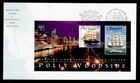 DR WHO 1999 AUSTRALIA FDC JOINT ISSUE IRELAND SHIP MARITIME LINK S/S R66835