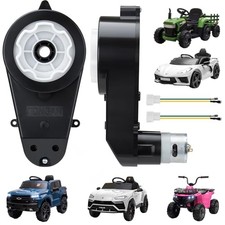 24v Motor High Speed RS555-40000RPM 2Pcs Kids Ride On Car Gearbox for Power