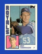1984 Topps Traded Set-Break #104T Bret Saberhagen NM-MT OR BETTER *GMCARDS*