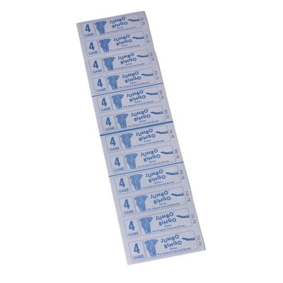 3000 4 SEITEN SPIELE JUMBO BINGO TICKETS 12 ZUM ANSEHEN JUMBO BINGO BÜCHER