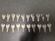 (20) All Different Pair Pre-Owned ESP File Cabinet/Desk Keys