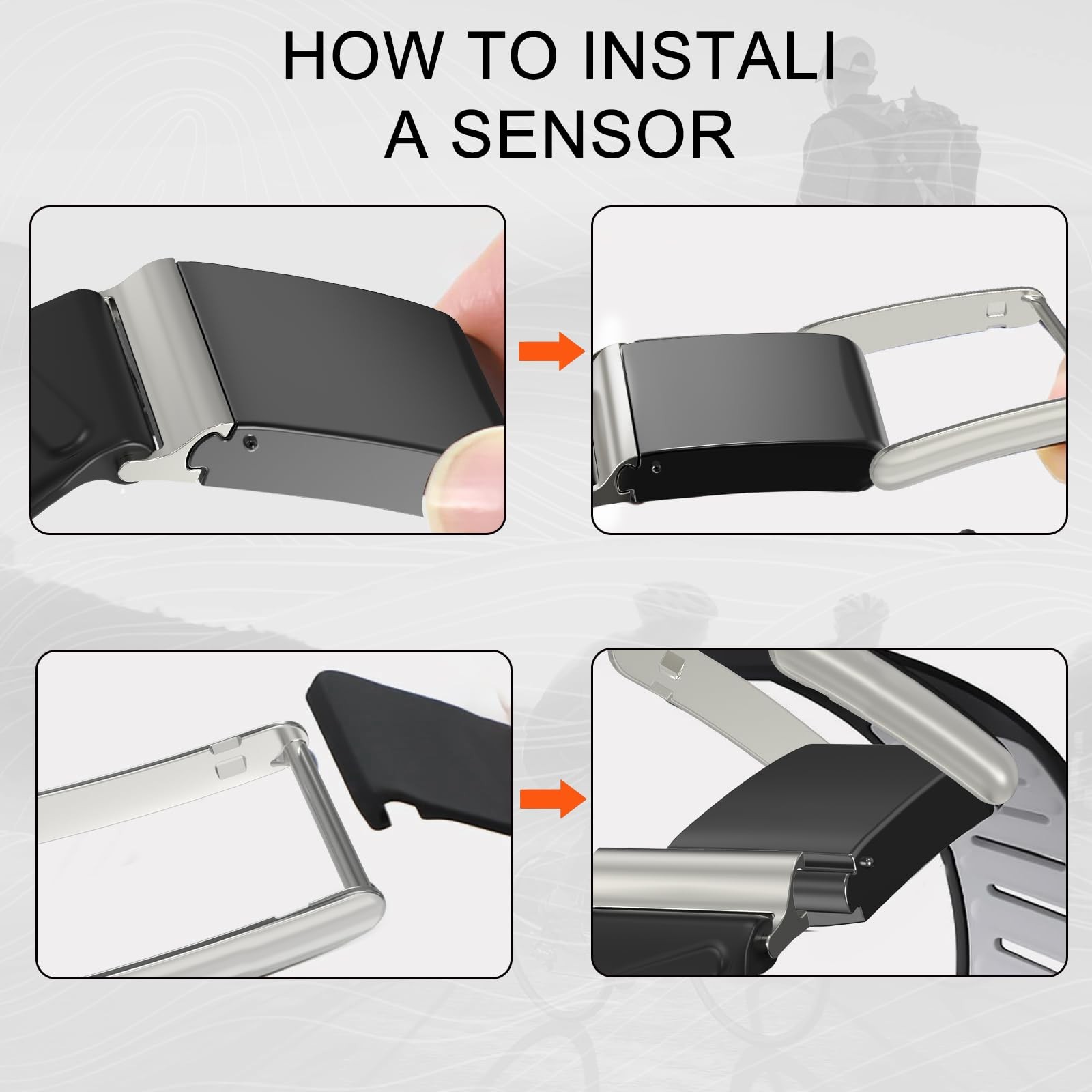 Silicone Sport Band Compatible with Whoop 5.0 Band Strap Men Women, Breathabl...