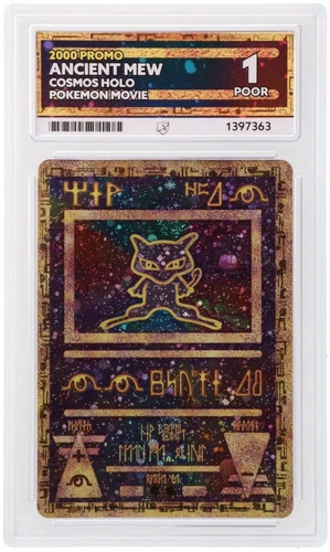 Ancient Mew ACE Promo Pokemon ACE 1 Poor