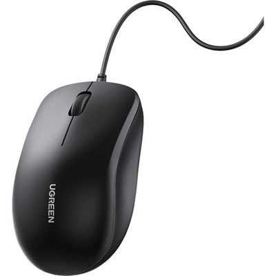 Kabelgebundene ergonomische Maus USB-A 1200 DPI Ugreen Maus Schwarz