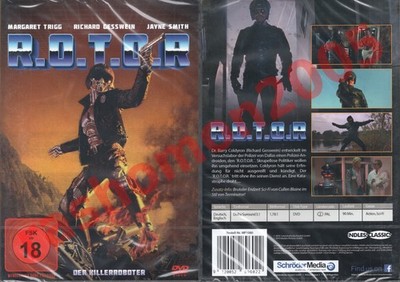 DVD R.O.T.O.R ROTOR DER KILLERROBOTER Margaret Trigg Richard Gesswein FSK18 NEU