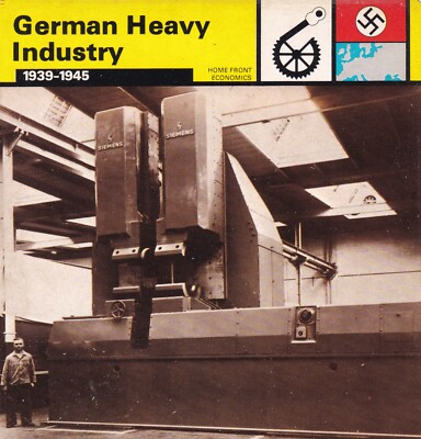 DEUTSCHE SCHWERINDUSTRIE ~ 1939-1945 ~ DIE WIRTSCHAFTLICHE BASIS FÜR BLITZKRIEG.
