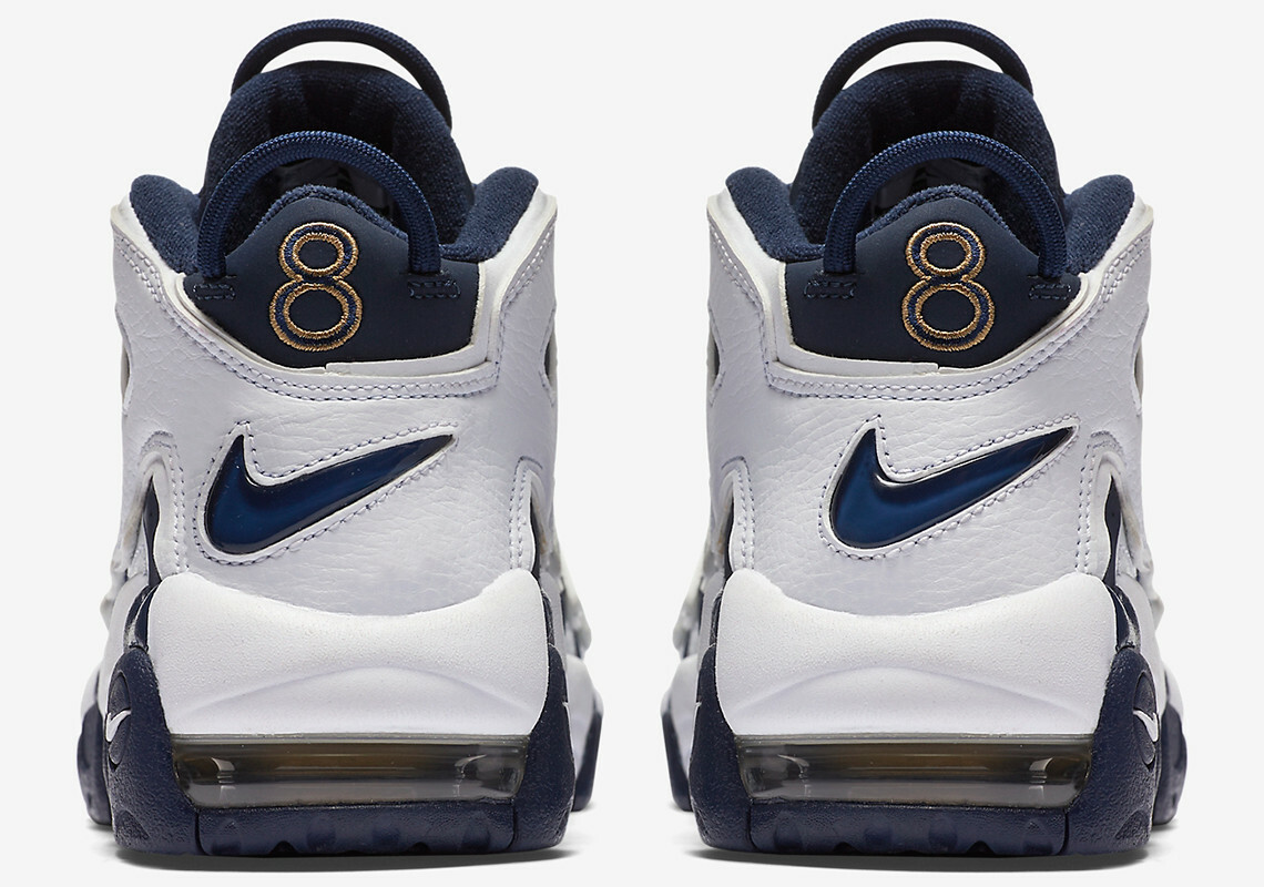靴 NIKE AIR MORE UPTEMPO GS 415082-104 Nike Air More Uptempo Womens 8.5 OR Kids Size 7Y Olympic GS