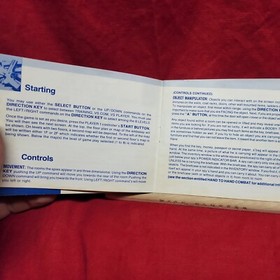 Spy Vs Spy Mad Magazine NES Nintendo solo manuale istruzioni no gioco