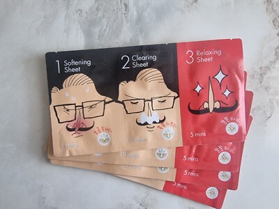 COSRX Blackhead Remover Kit Poren Strips für die Nase (4 Stück)