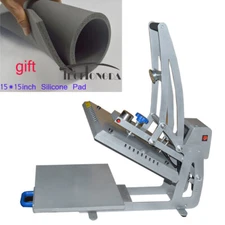 Techtongda Slide-out Semi-Automatic Flat Heat Press Transfer Machine 15*15"