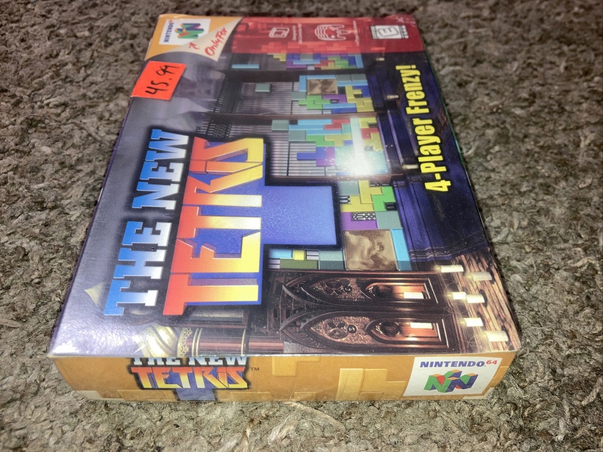 NINTENDO 64 - ニンテンドー64 テトリス64 箱説ハガキあり　Nintendo Tetris NINTENDO 64 - ニンテンドー64 テトリス64 箱説ハガキあり