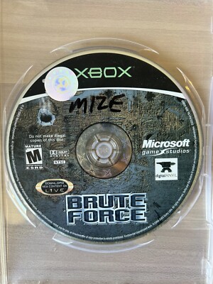 Brute Force (2003) Original Xbox Game Disc Only- Tested- fast shipping
