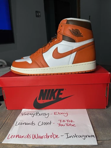 Women’s Nike Air Jordan 1 Retro High OG Starfish 12W/10.5M DS