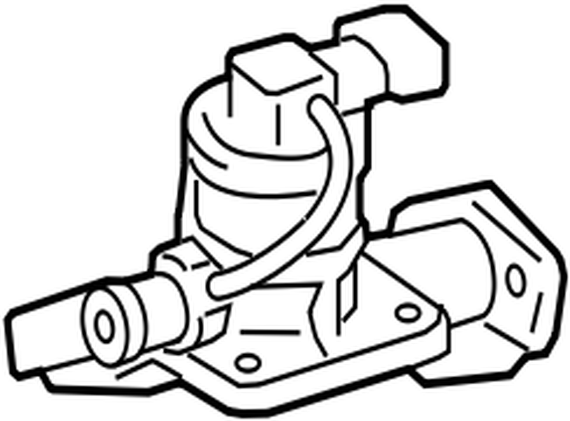 2570138132 Toyota Valve set, emission control, no.2 2570138132, New