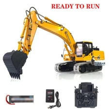 LESU  PC360 1/14 RC Hydraulic RTR Excavator Metal PL18EV Lite Battery Light