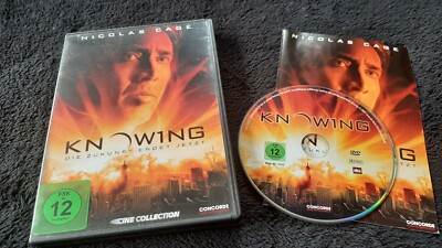 DVD  Knowing --Nicolas Cage--