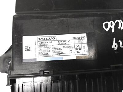 2010-2017 Volvo Xc60 Keyless Door Entry Control Module 30659353 | eBay