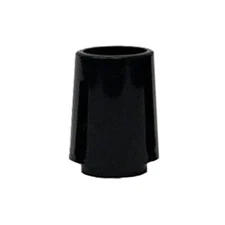 Golf Ferrules  Collared .370-.545 1/2" Black 50 pcs * IRON*