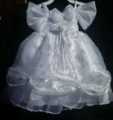 formal dress for christening Penelope Christening Gown & Bonnet at Baby Beau & Belle main image 1