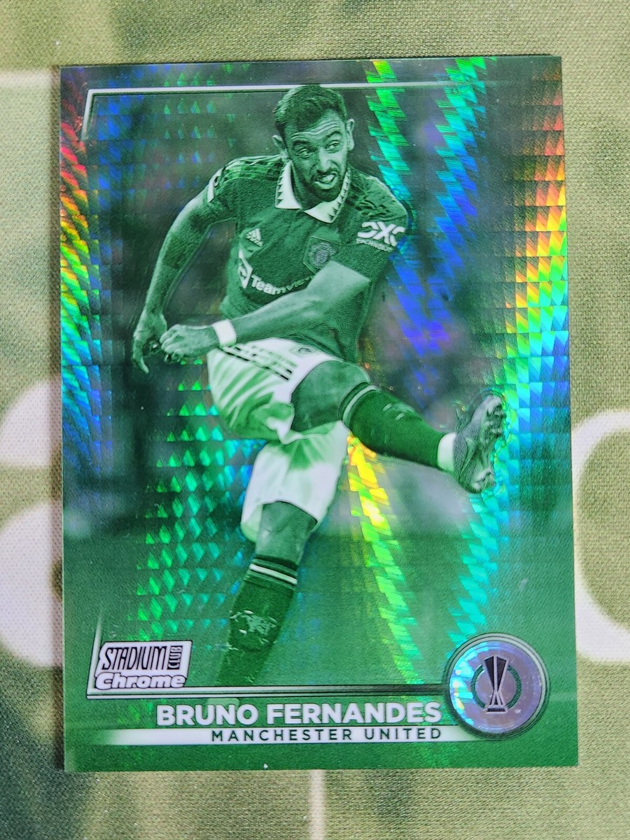 2022-23 Topps Stadium Club Chrome Bruno Fernandes Night Vision 