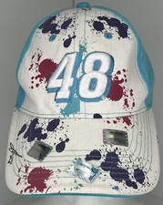 Jimmie Johnson 48 NASCAR Baseball Adjustable Hat Chase Authentics W/ Autographs
