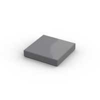 Lego 10X Platte Fliese 2X2 Plate Tile 3068B Dunkelgrau Dark Bluish Gray