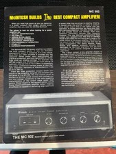 McIntosh MC 502 Brochure