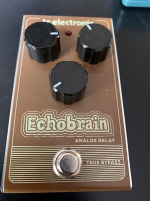 TC Electronic Echobrain Analog Delay Echo Brain Guitar Effect Pedal 