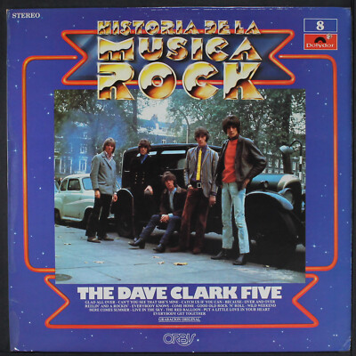 DAVE CLARK FIVE: historia de la musica rock POLYDOR 12'' LP 33 RPM Spain