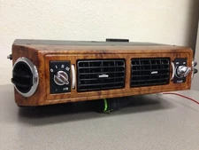 UNIVERSAL CLASSIC WOOD GRAIN Car Truck Underdash A/C AC EVAPORATOR 12VOLT