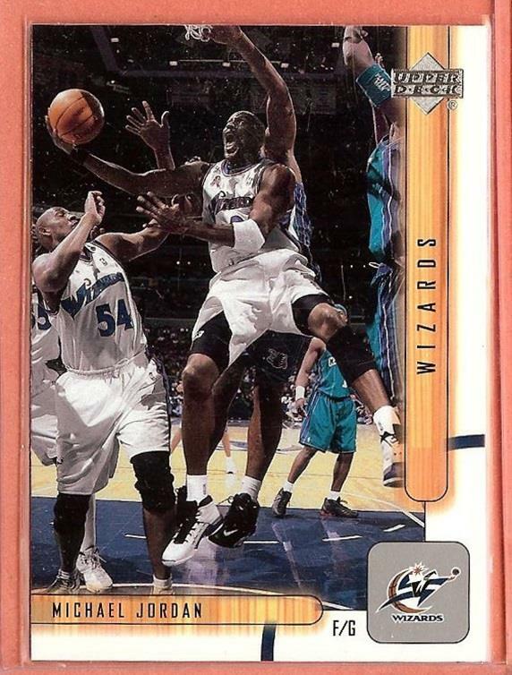 2001-02 UPPER DECK MICHAEL JORDAN #403!! MJ3