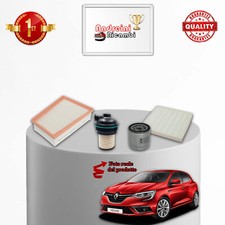KIT TAGLIANDO 4 FILTRI RENAULT MEGANE IV 1.5 DCI 81KW 110CV DAL 2015 ->