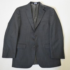 Jos. A Bank 40R Gray Wool Mens Blazer Suit Jacket Sport Coat
