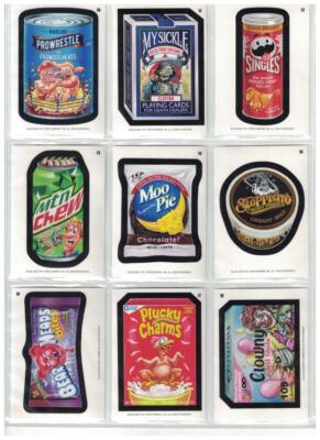 2024 ALL NEW SERIES Wacky Packages PUZZLE SET and COUPON BACK SET