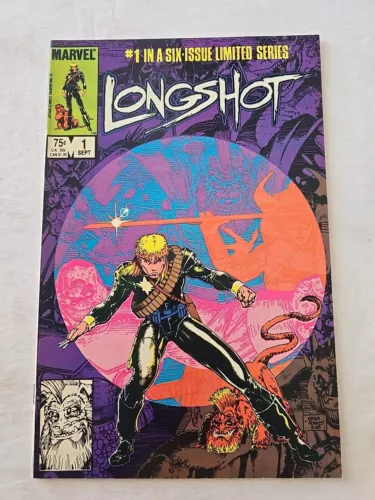 Longshot #1 Copper Age Marvel Comics