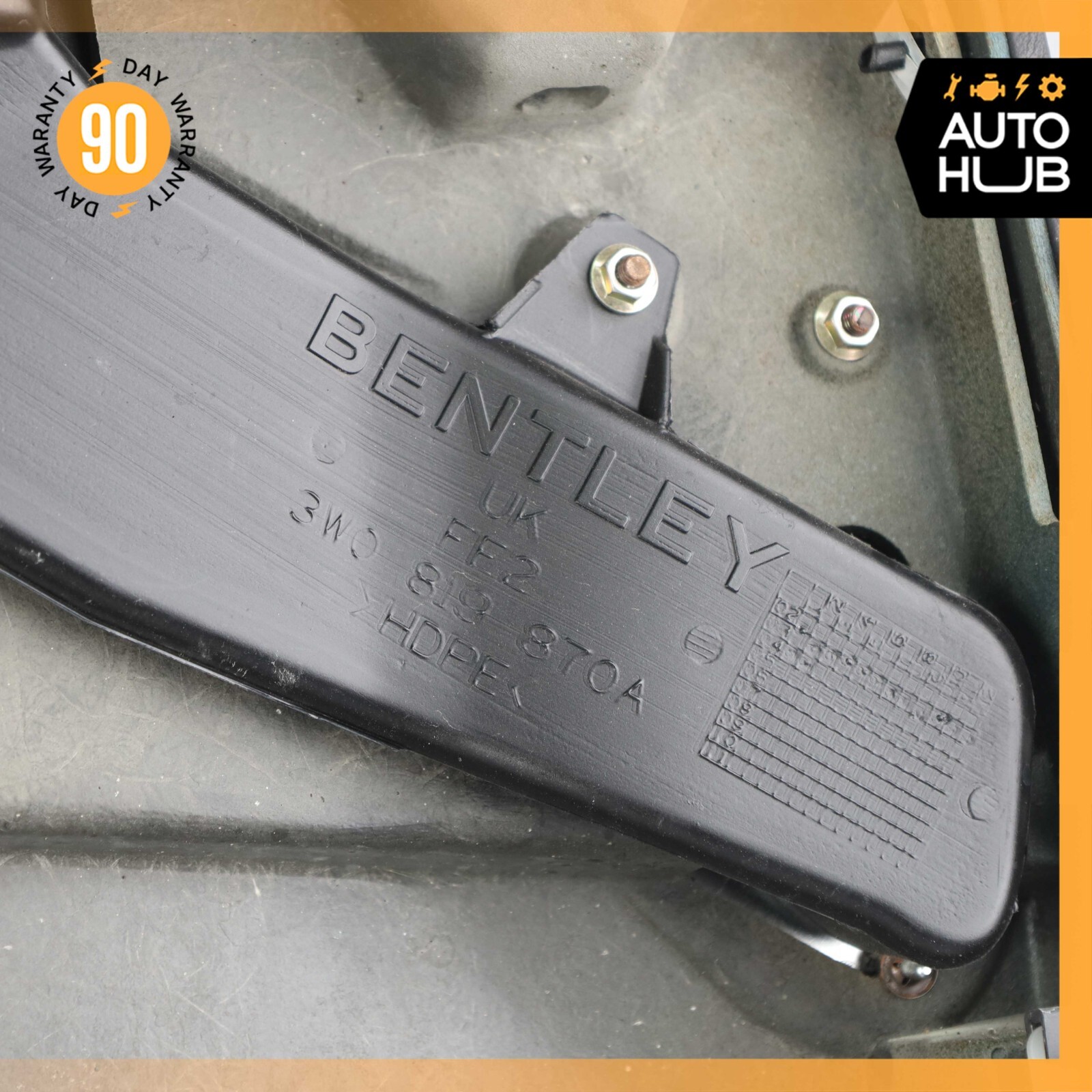 03-10 Bentley Continental GT Right Passenger Side Interior Door Panel OEM 96k