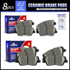 Front & Rear Ceramic Brake Pads for Hyundai Santa Fe Sport KIA Sorento