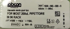 Sterile 200uL Disposable Pipet Tips (Labcon)
