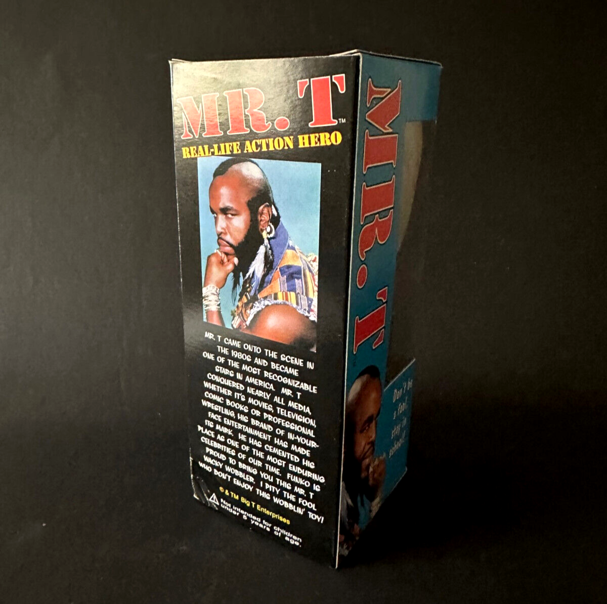 【FUNKO WACKY WOBBLE】 BOXING MR. T Funko MR T WACKY WOBBLER BOBBLEHEAD A-Team In Original Box“I