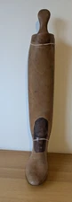 Early 1900s Large Mens Riding Single Boot Tree - Prop etc