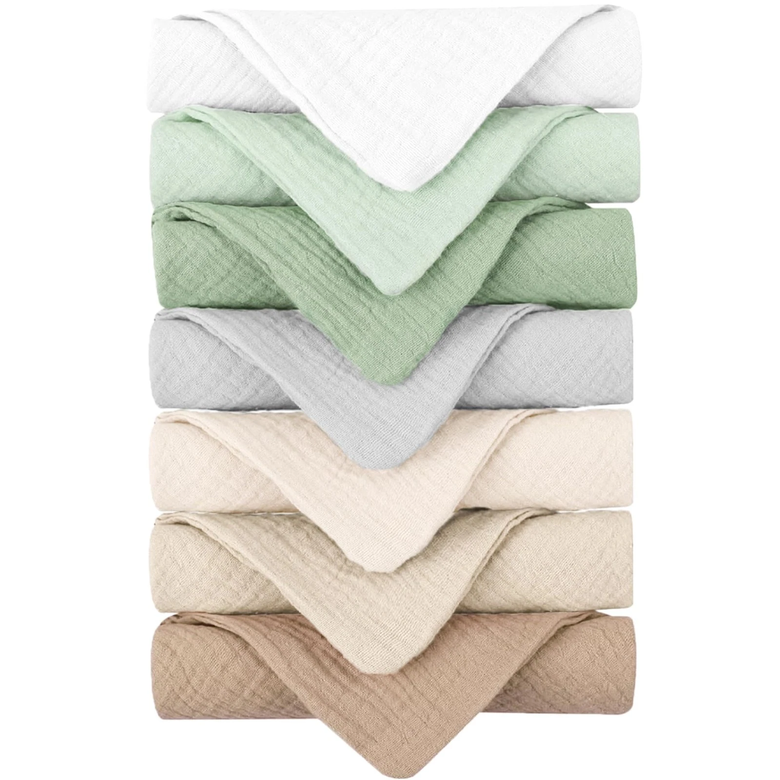 Baby Muslin Washcloths 7Pack, 100% Cotton Baby Bath Washcloths, Soft & Absorb...
Opens in a new wind