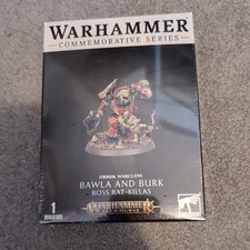 Bawla and Burk Boss Rat-Killas Limited Edition Warhammer AoS Commemorative