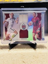 2015 USA Soccer National Team Dual Memorabilia /199 Hope Solo Abby Wambach