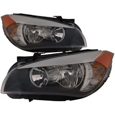Headlight Set For Bmw X1 2012-2013 Capa Side Bm2502178 Bm2503178 Halogen